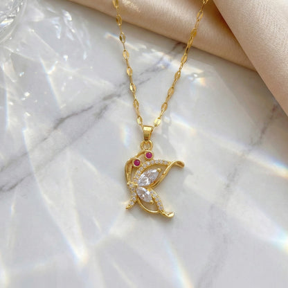 Twinkle Butterfly Necklace