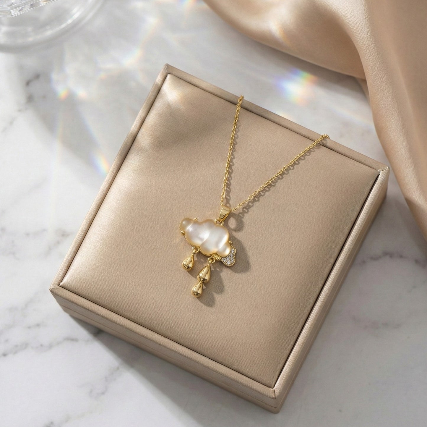 Pearl Cloud Necklace