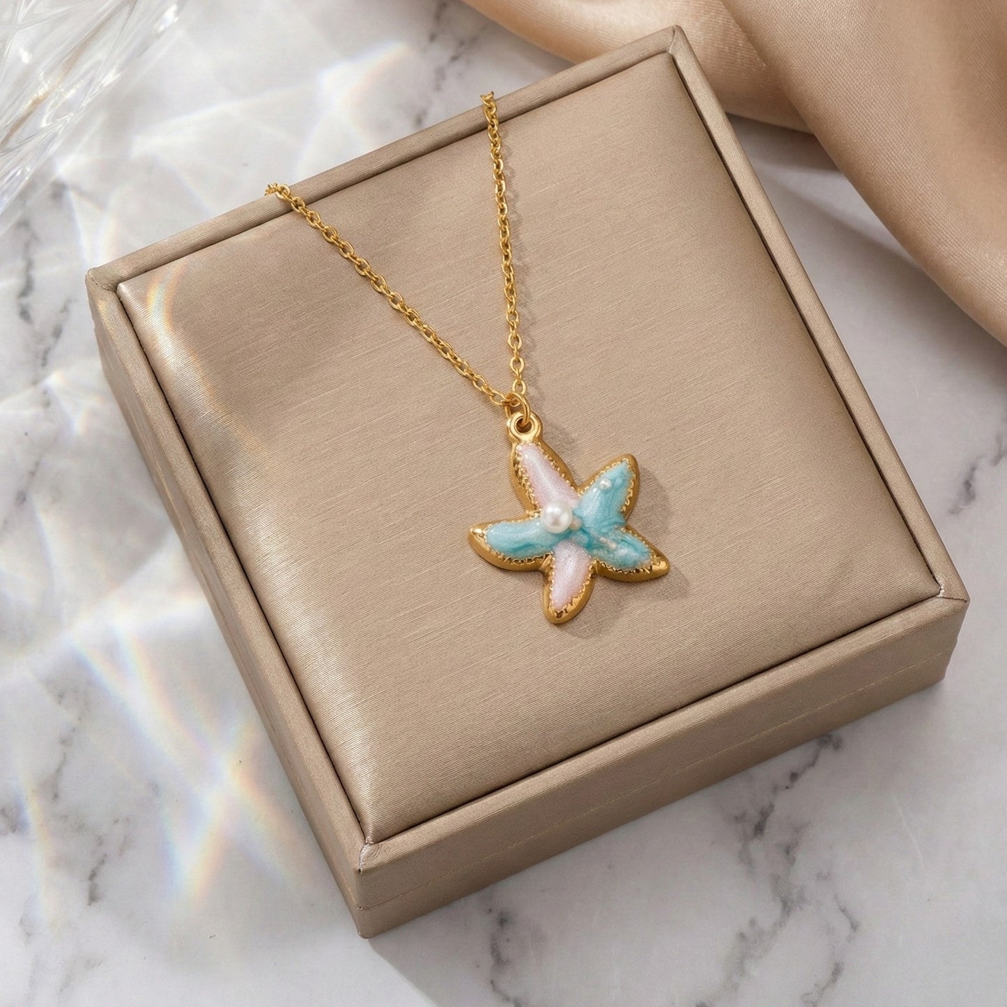 Pastel Star Necklace