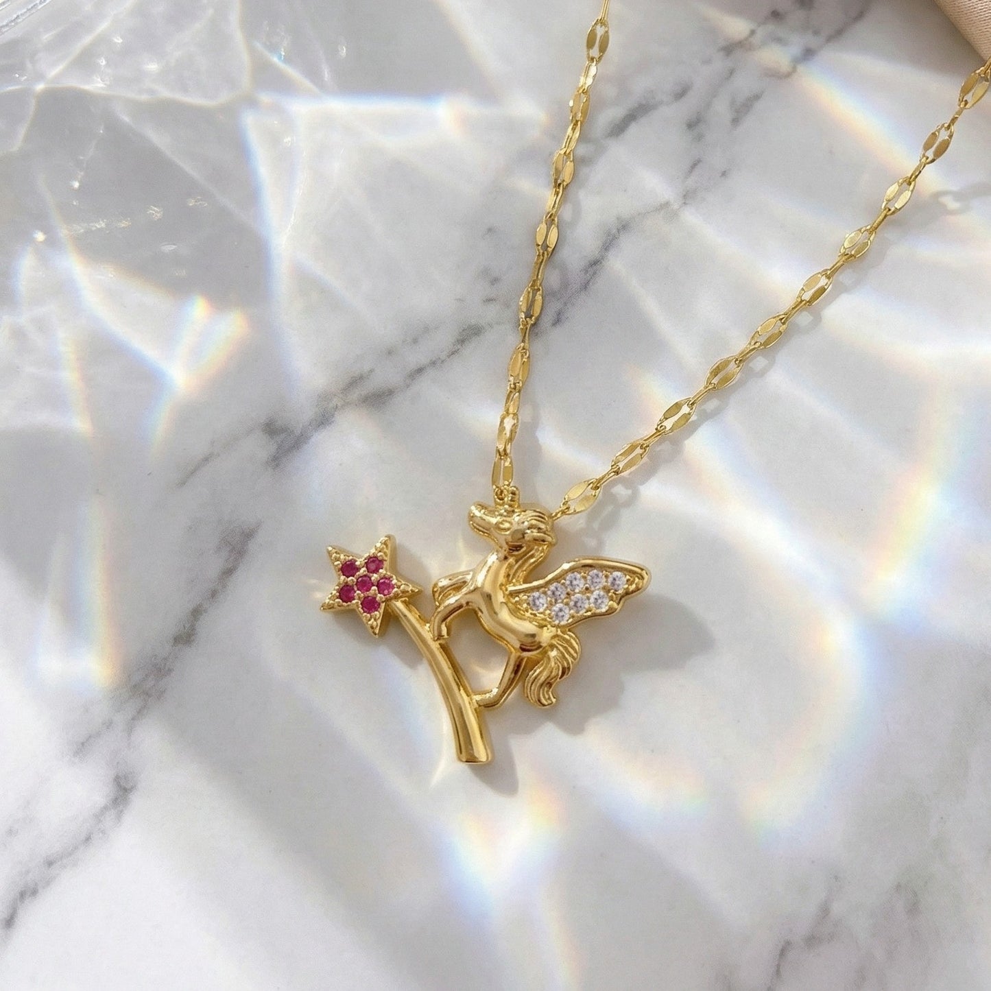 Starlight Unicorn Necklace