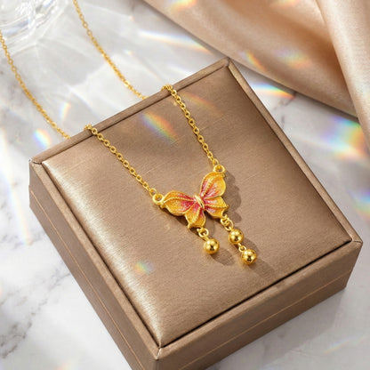 Sunset Flutter Necklace