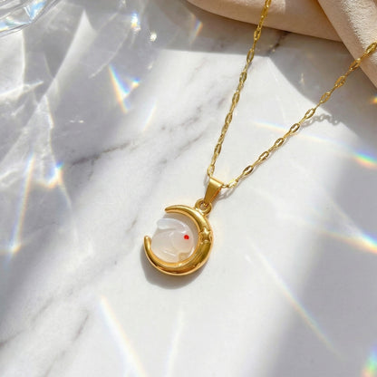 Celestial Bunny Necklace