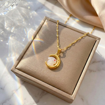 Celestial Bunny Necklace