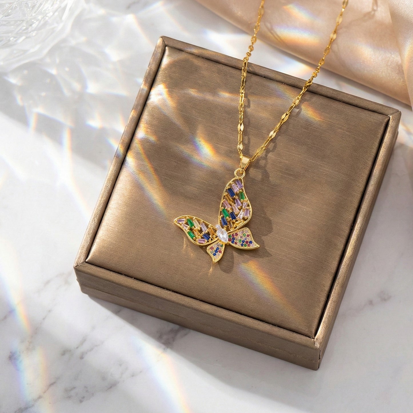 Prism Wings Necklace