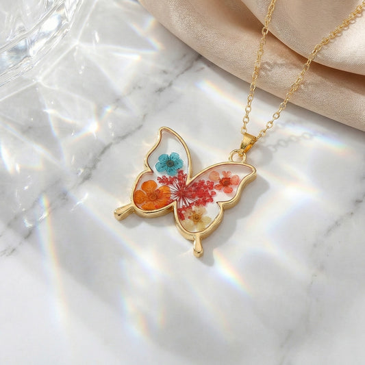 Bloom Butterfly Necklace