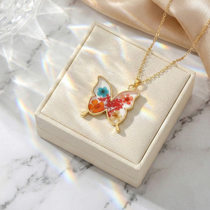 Bloom Butterfly Necklace