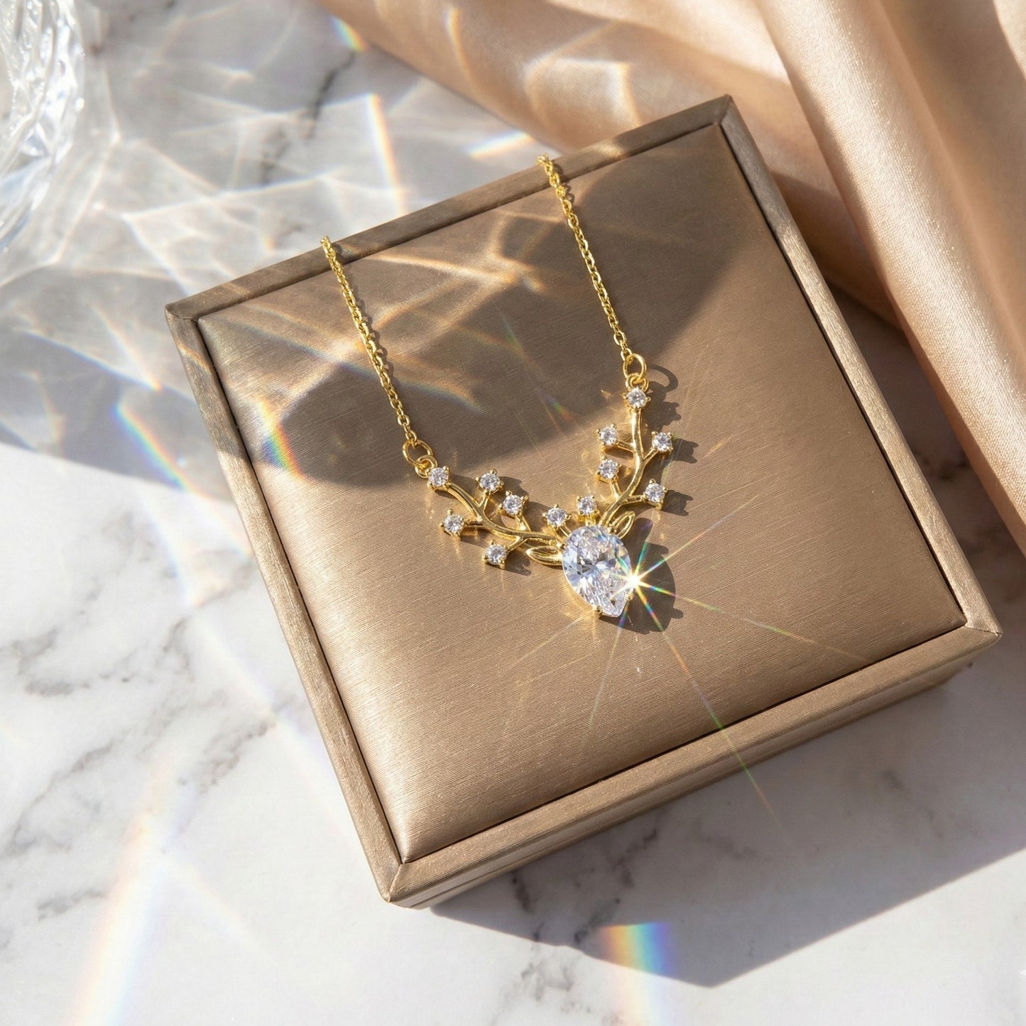 Mystic Stag Necklace