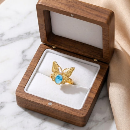 Aurelia Azure Ring