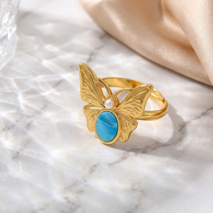 Aurelia Azure Ring