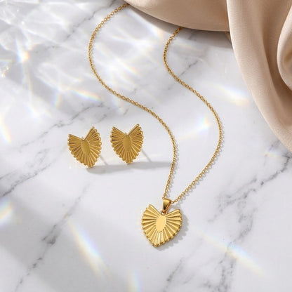 Radiant Heart Gold Set