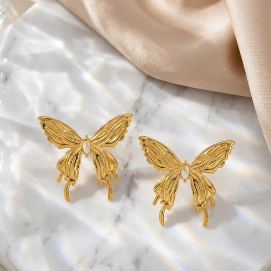 Whisper Butterfly Studs