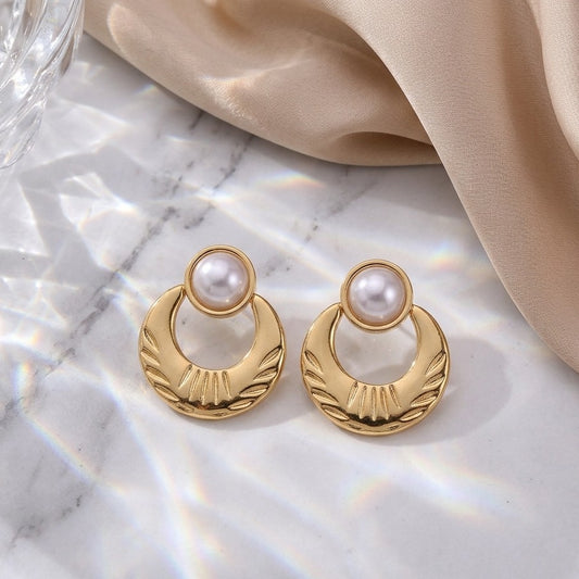 Serene Arc Studs