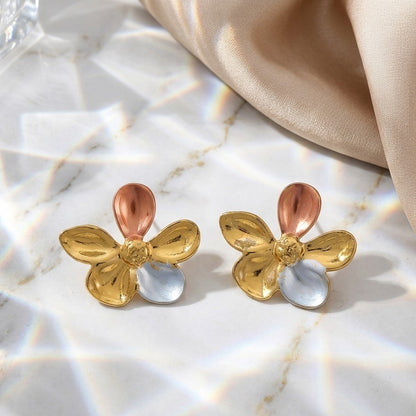 Tritone Bloom Studs