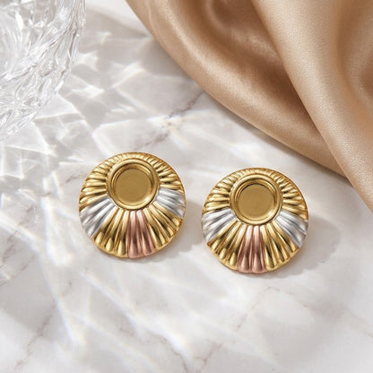 Luxe Trio Studs