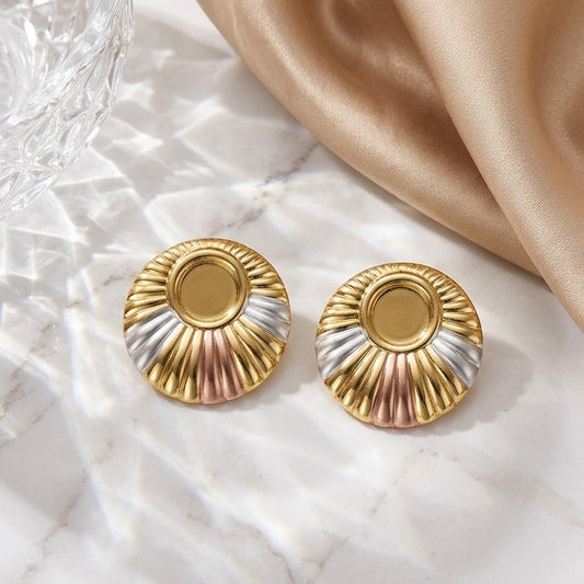 Luxe Trio Studs