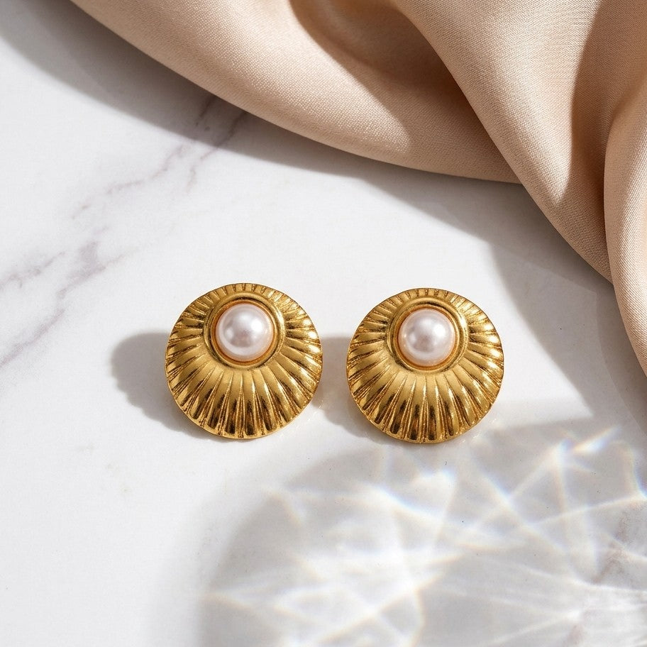 Aurelia Sunburst Studs