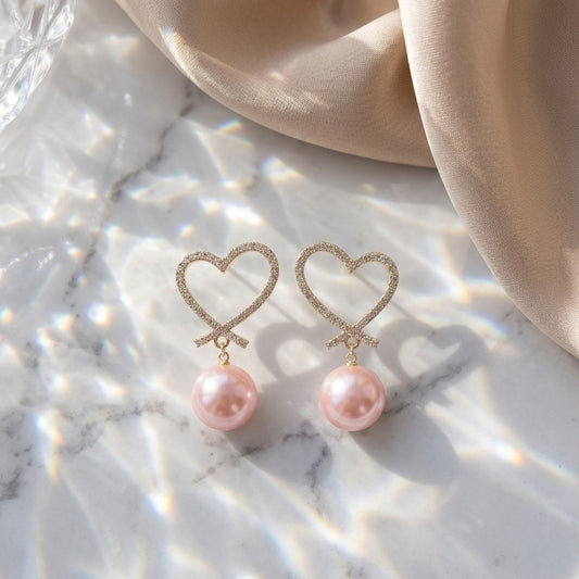 Pearl Heart Drops