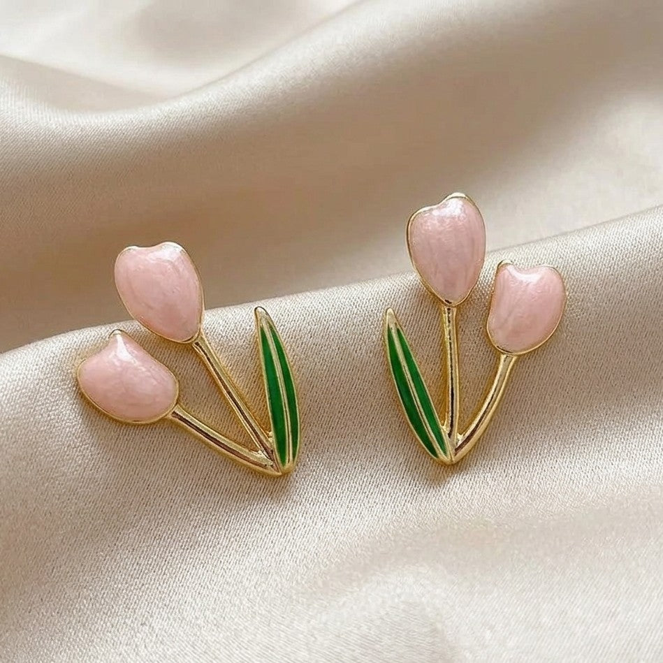 Spring Duet Studs