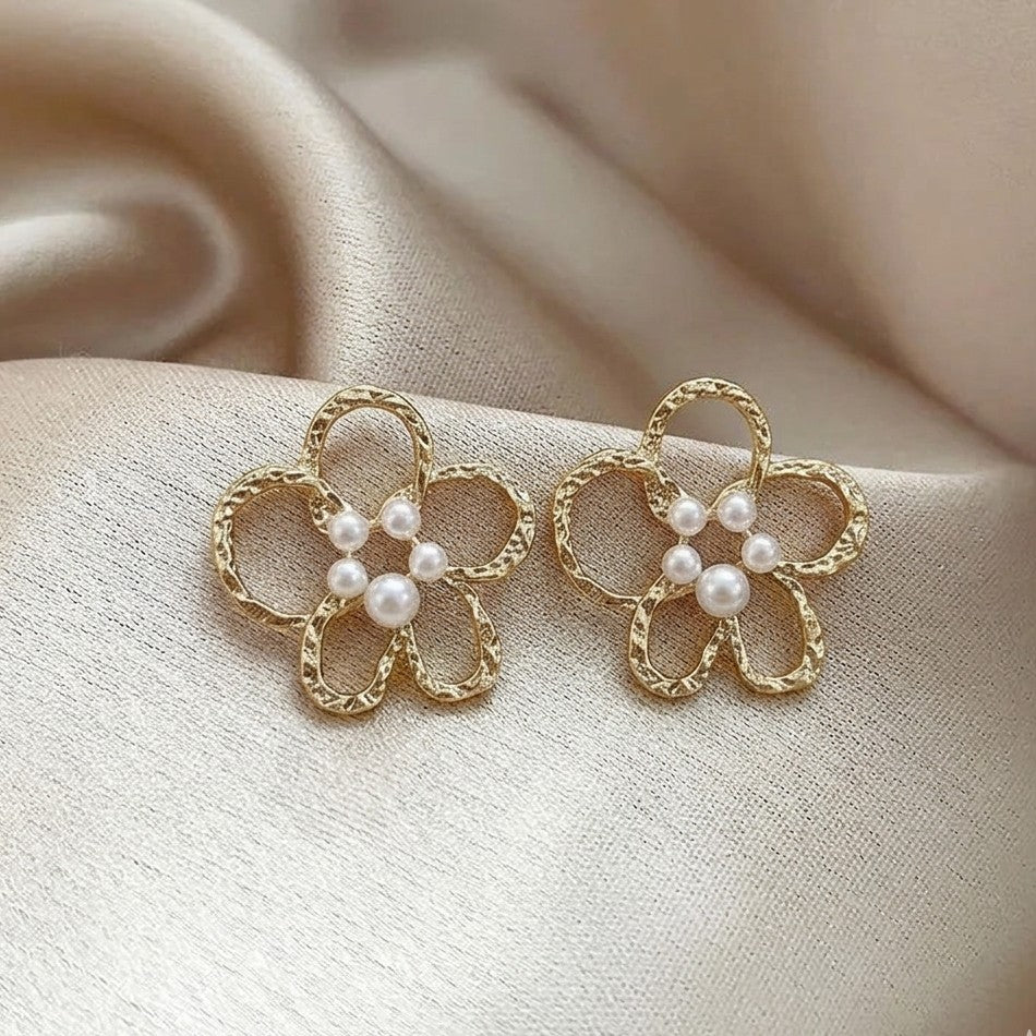 Woven Petal Studs