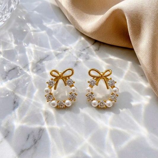 Celeste Halo Studs