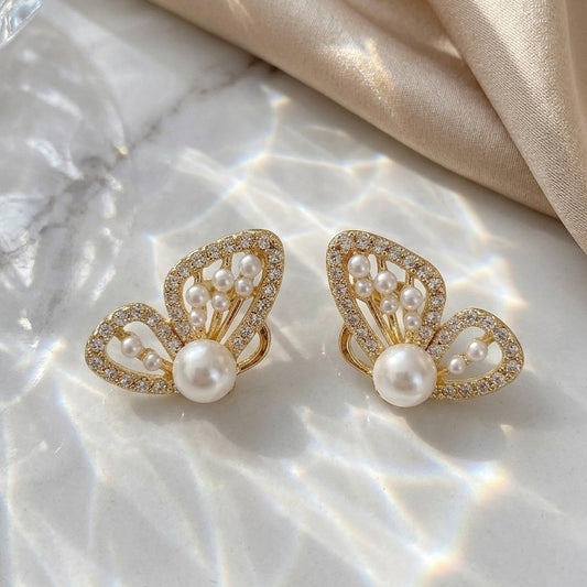 Luna Wing Studs
