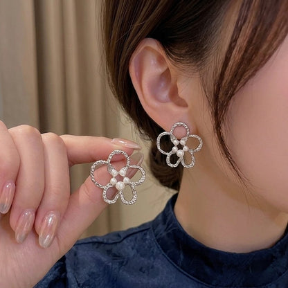 Woven Petal Studs