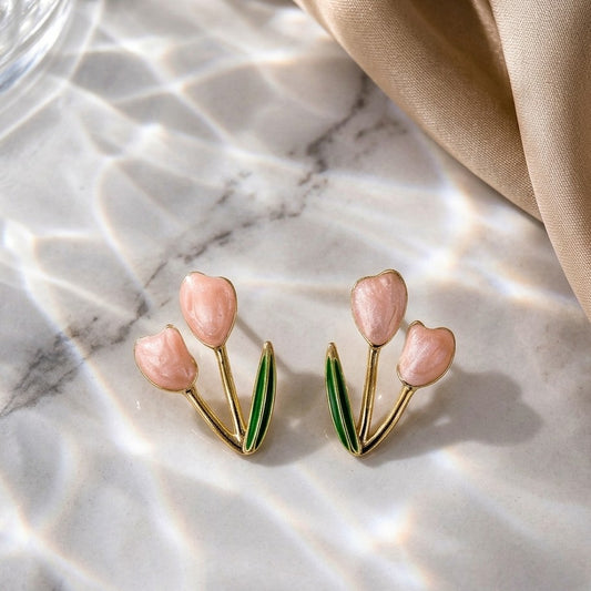 Spring Duet Studs