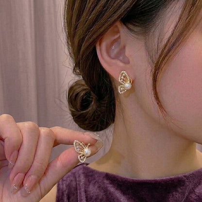 Luna Wing Studs