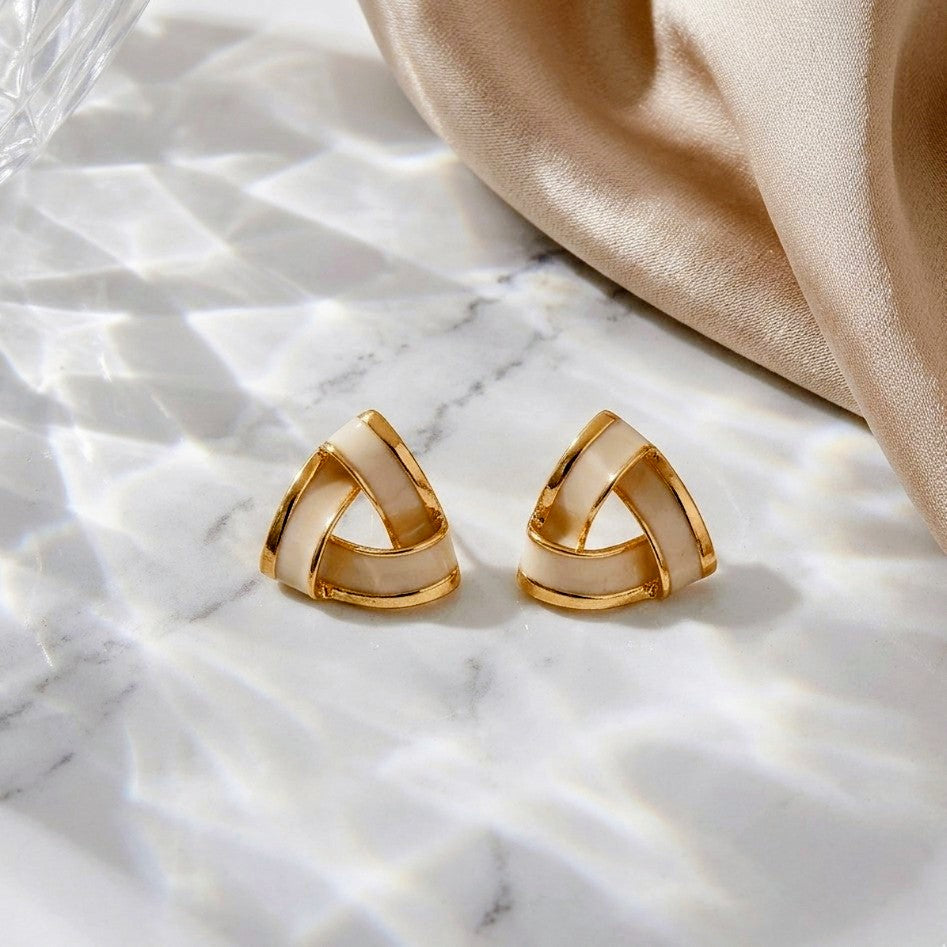 Enamel Knot Studs