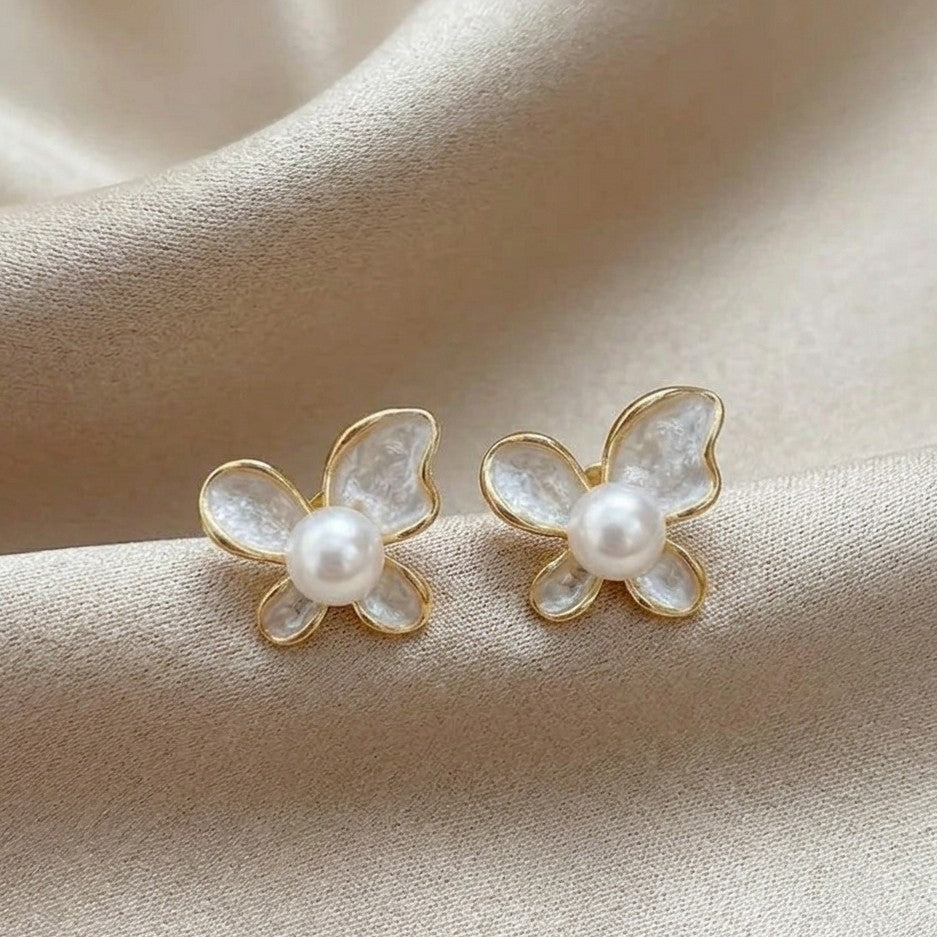 Enamel Blossom Studs