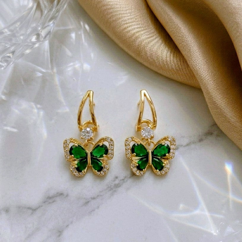 Emerald Flutter Drops