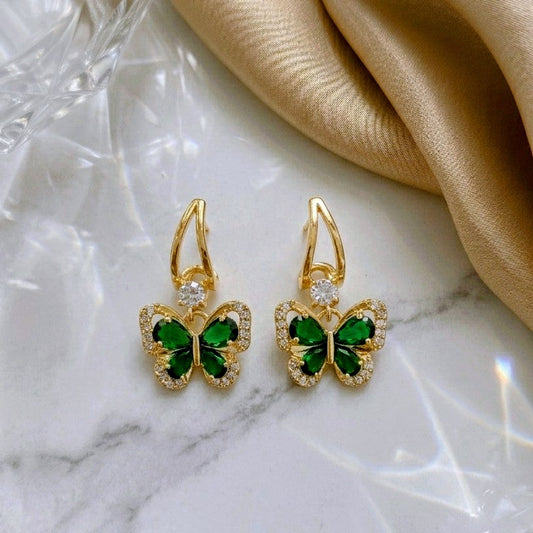 Emerald Flutter Drops