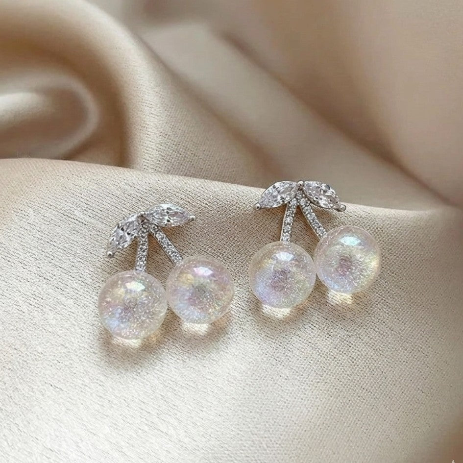 Cherry Dew Studs
