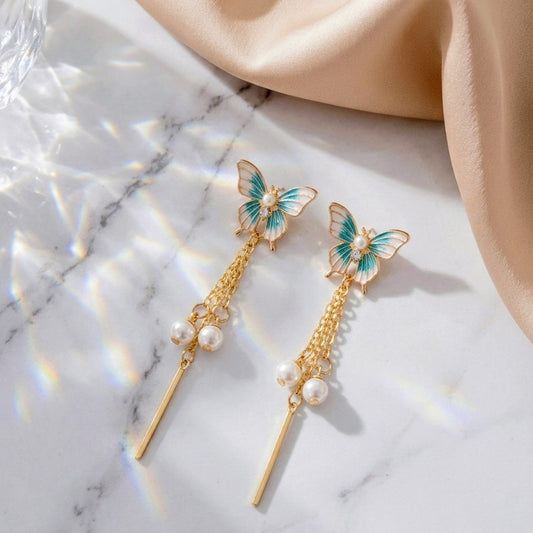 Celeste Tassel Drops