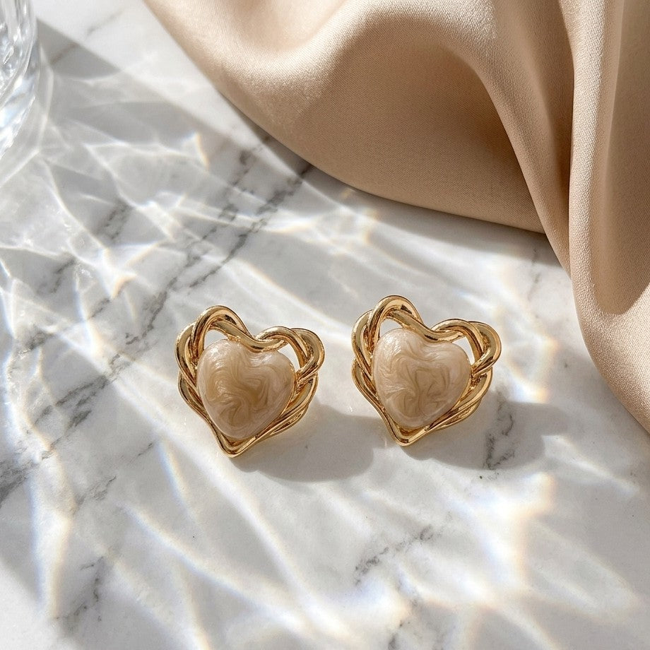 Pearl Embrace Studs