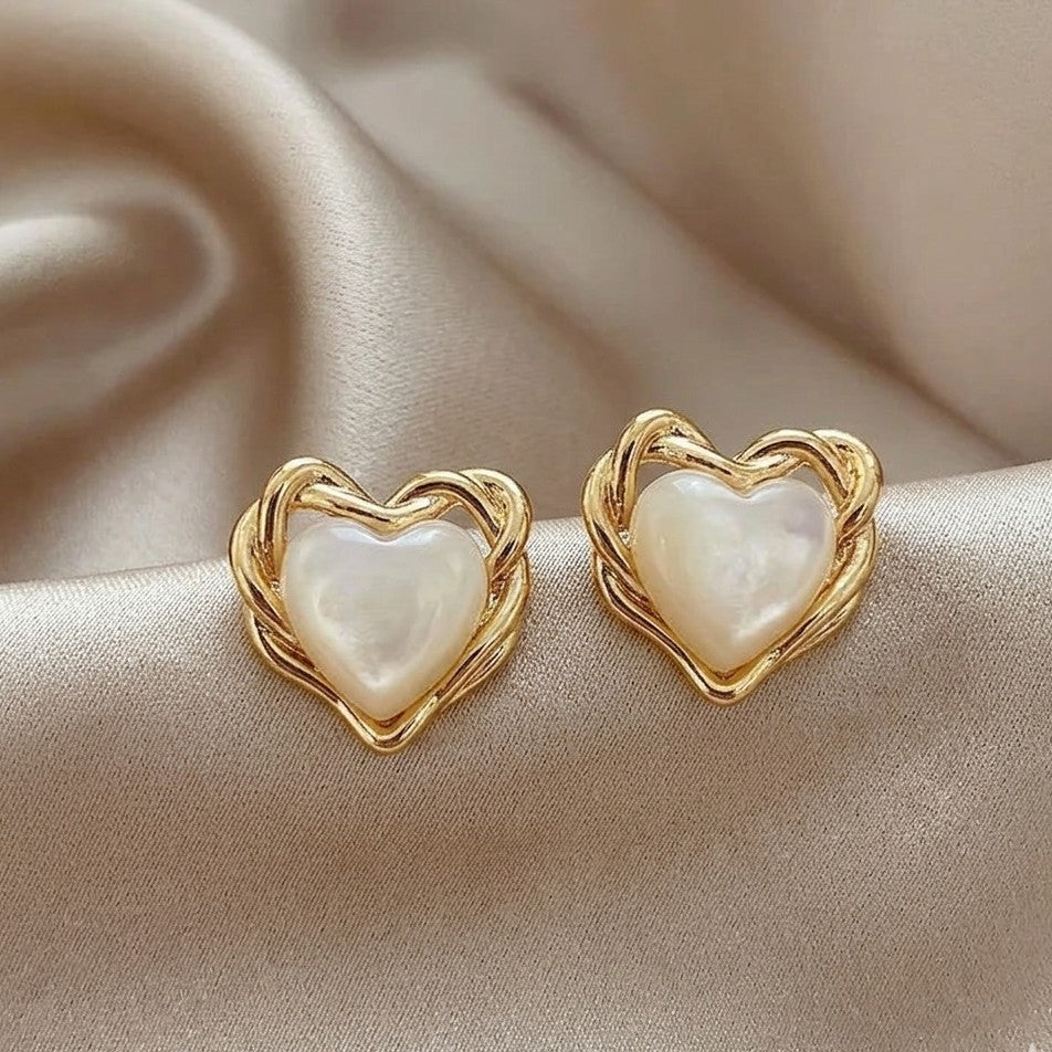 Pearl Embrace Studs