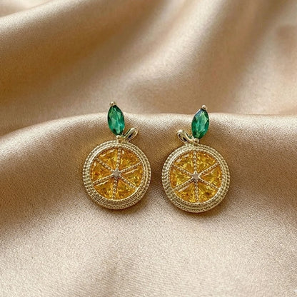 Citrus Glow Studs