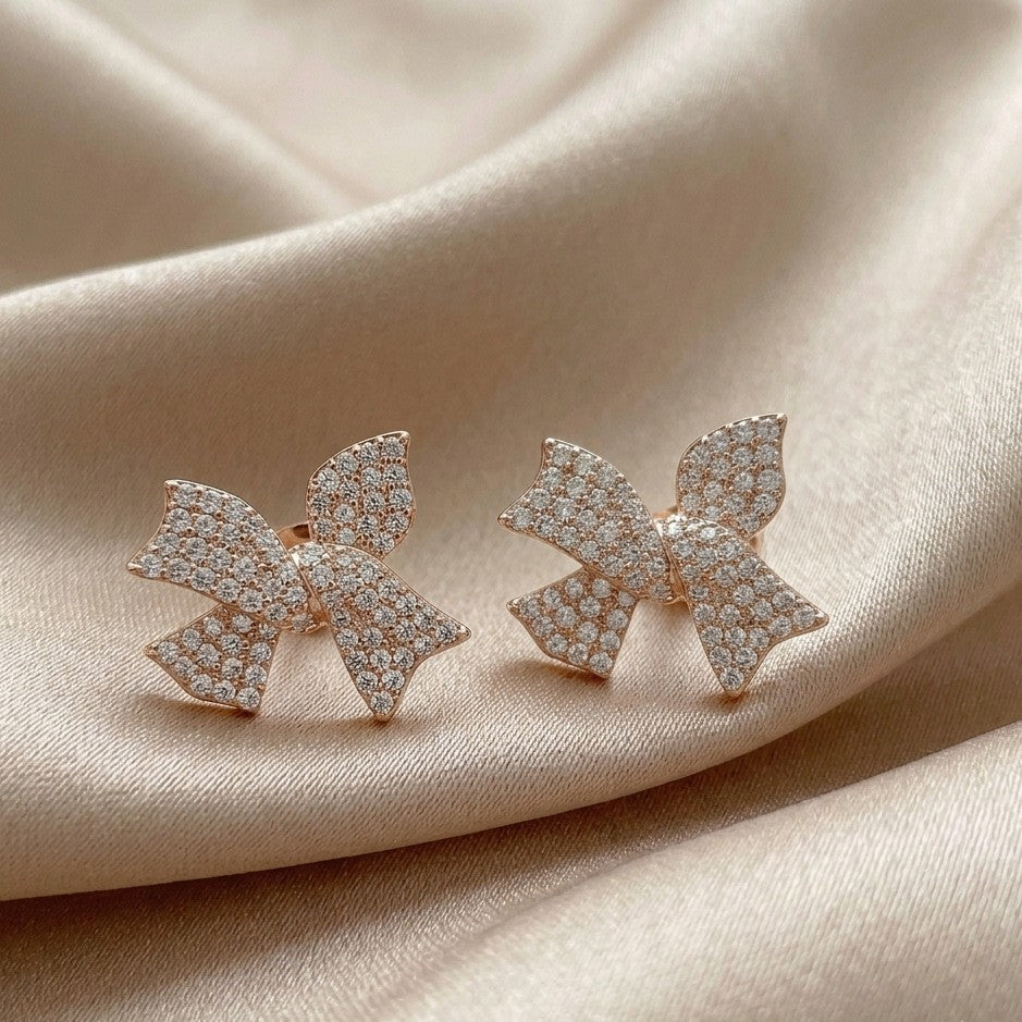 Aurelia Bow Studs