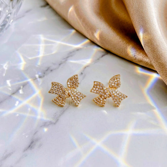 Aurelia Bow Studs