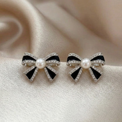 Velvet Pearl Studs