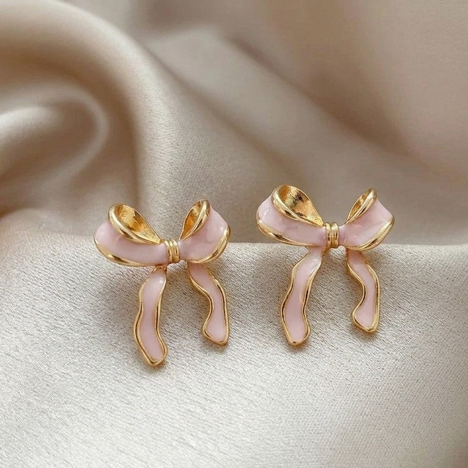Roselle Bow Studs