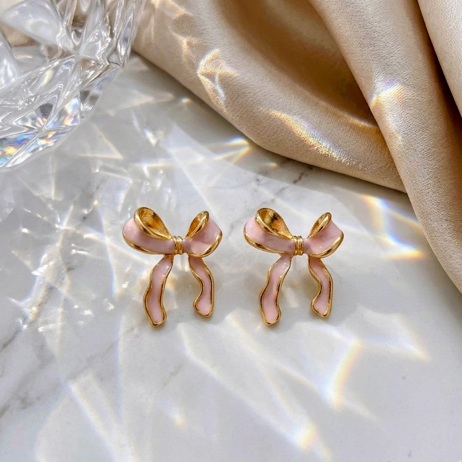 Roselle Bow Studs
