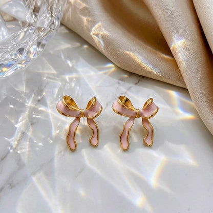 Roselle Bow Studs