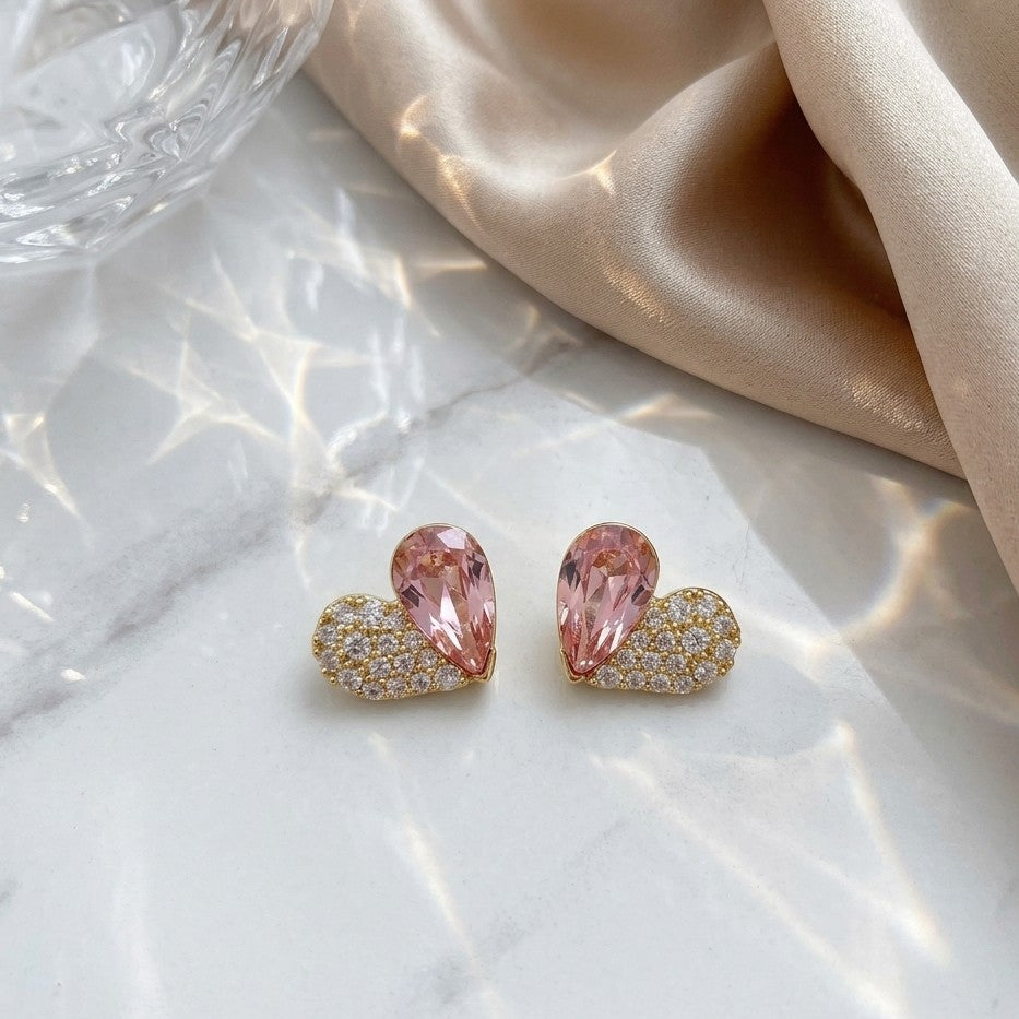 Eloria Heart Studs