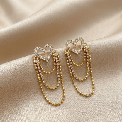 Heart Chain Drops