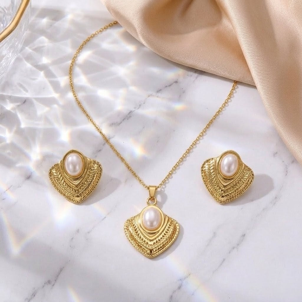 Royal Pearl Shell Set