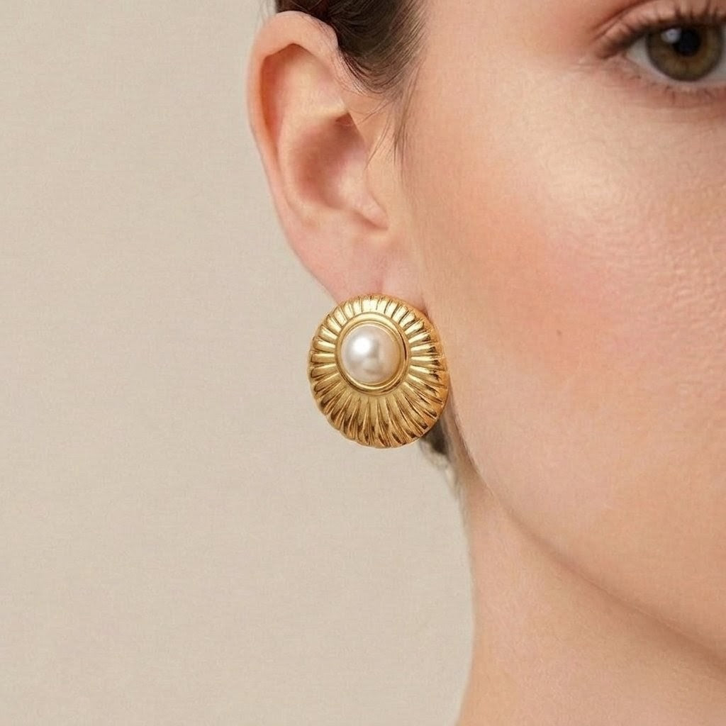 Aurelia Sunburst Studs