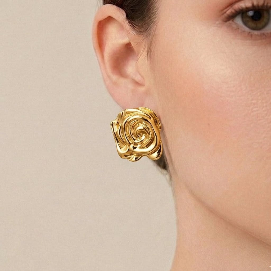 Molten Rose Studs