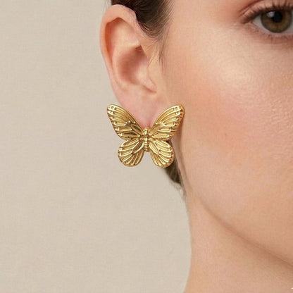 Celeste Butterfly Studs