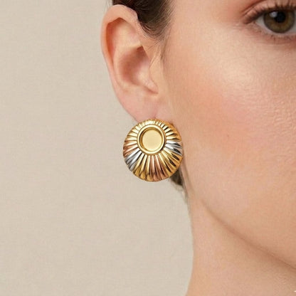 Luxe Trio Studs